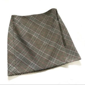 White House Black Market Plaid Pencil Skirt